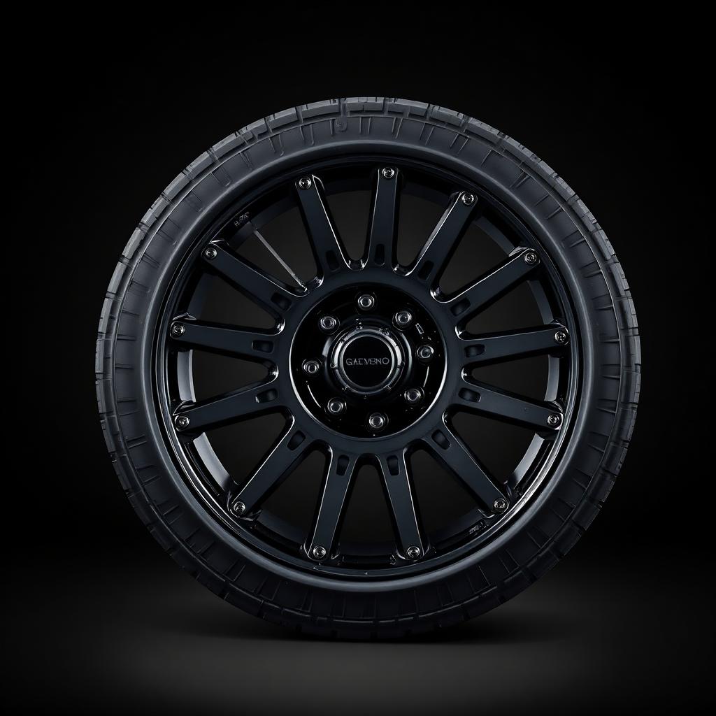 Truck Black-Milled 22"